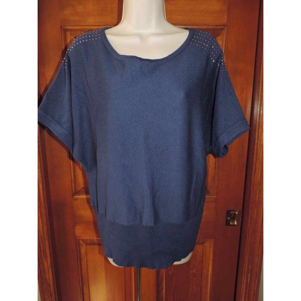 dressbarn Blouse Women's Petite Pullover Top Size Petite Large